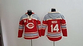 Cincinnati Reds #14 Pete Rose Red Sawyer Hooded Sweatshirt Baseball Hoodie,baseball caps,new era cap wholesale,wholesale hats